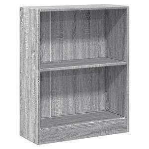 vidaXL Knihovna &scaron;ed&aacute; sonoma 60 x 24 x 76 cm kompozitn&iacute; dřevo