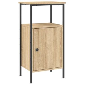 vidaXL Nočn&iacute; stolek dub sonoma 41 x 31 x 80 cm kompozitn&iacute; dřevo