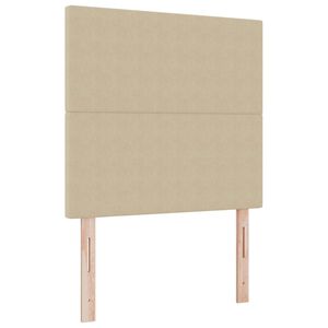 vidaXL LED hlavov&aacute; deska s čelo &Scaron;edozelen&aacute; 80 cm Polyester