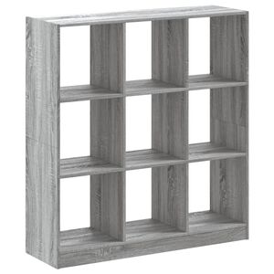 vidaXL Knihovna &scaron;ed&aacute; sonoma 102 x 32 x 108 cm kompozitn&iacute; dřevo