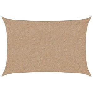 vidaXL St&iacute;n&iacute;c&iacute; plachta 160 g/m&sup2; taupe 2 x 2,5 m HDPE