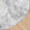 vidaXL Koberec Shaggy s vysok&yacute;m vlasem NAVARRA stř&iacute;bro&scaron;ed&yacute; 160x160 cm