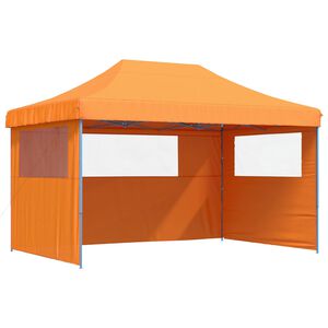 vidaXL Party Stan 292 x 440 x 315 cm Oranžov&aacute; Oxford l&aacute;tka
