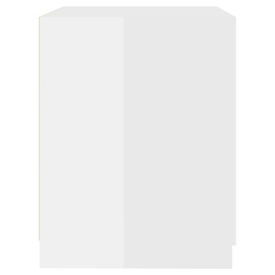 vidaXL Skříňka nad pračku bílá s vysokým leskem 71 x 71,5 x 91,5 cm