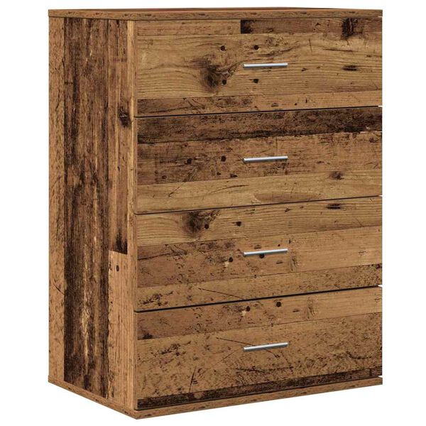 vidaXL Serv&iacute;rovac&iacute; skř&iacute;ň Star&eacute; dřevo 60 x 39 x 80 cm kompozitn&iacute; dřevo