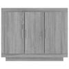 vidaXL Příborník šedý sonoma 92 x 35 x 75 cm kompozitní dřevo