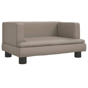 vidaXL Pel&iacute;&scaron;ek pro psy cappuccino 60 x 40 x 30 cm uměl&aacute; kůže