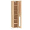 vidaXL Skř&iacute;ň highboard dub sonoma 34,5 x 34 x 180 cm kompozitn&iacute; dřevo