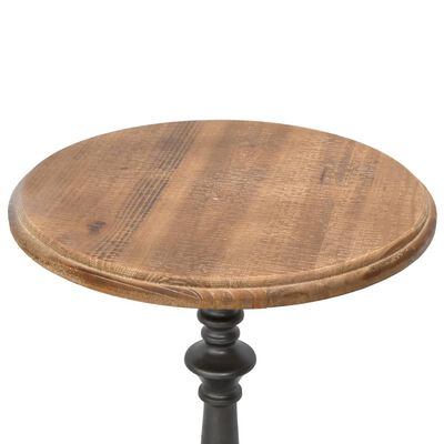 vidaXL Koncový stolek z masivního jedlového dřeva 40 x 64 cm hnědý