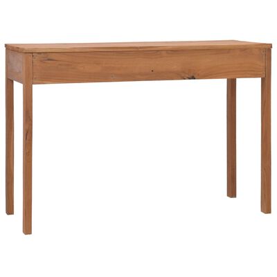 vidaXL Psací stůl 110 × 40 × 75 cm masivní teakové dřevo