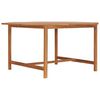 vidaXL Zahradn&iacute; stůl 150 x 150 x 75 cm masivn&iacute; teakov&eacute; dřevo