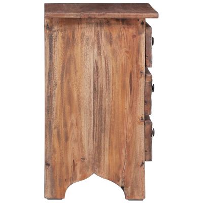 vidaXL Noční stolek 30 x 30 x 51 cm masivní recyklované dřevo