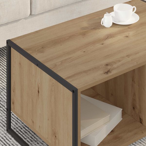 vidaXL Konferenčn&iacute; stolek Uměleck&yacute; dub 80 x 50 x 40 cm