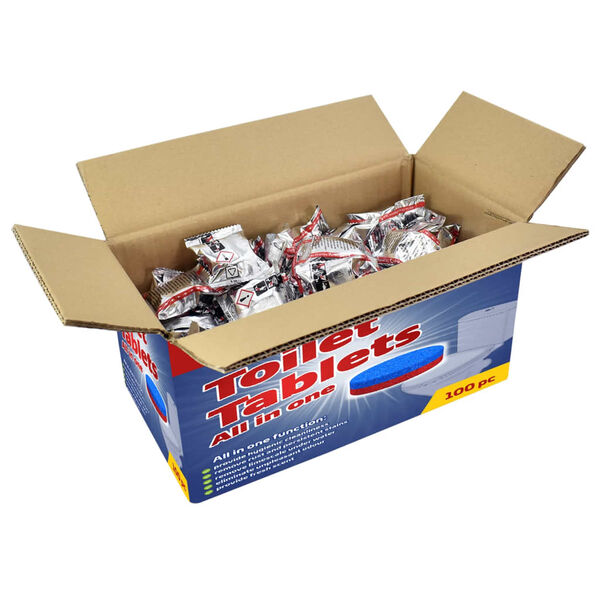 vidaXL WC tablety 100 ks do WC a piso&aacute;rů