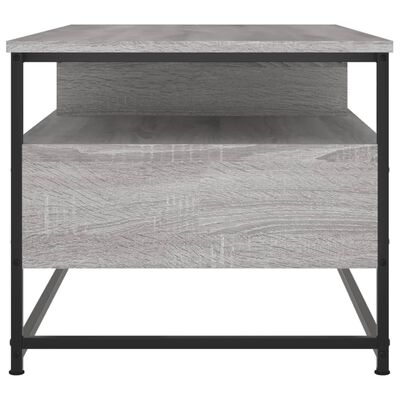 vidaXL Konferenční stolek šedý sonoma 100x51x45 cm kompozitní dřevo
