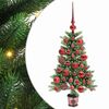 vidaXL V&aacute;nočn&iacute; stromeček s 150 LED diodami s stojanem Zelen&aacute; 90 cm PE