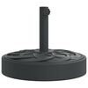 vidaXL Stojan na slunečn&iacute;k pro tyč &Oslash; 38 / 48 mm 25 kg kruhov&yacute;