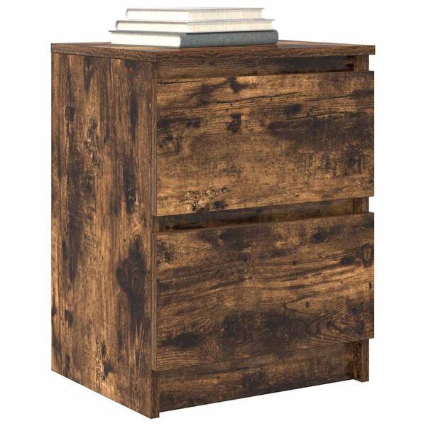 vidaXL TV skř&iacute;ňka kouřov&yacute; dub 40x35x54 cm kompozitn&iacute; dřevo