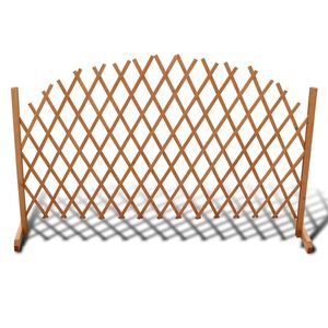 vidaXL Trel&aacute;žov&yacute; plotov&yacute; d&iacute;lec masivn&iacute; dřevo 180 x 100 cm