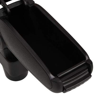 vidaXL Loketní opěrka do auta černá 13 x 31 x (30,5–48) cm ABS