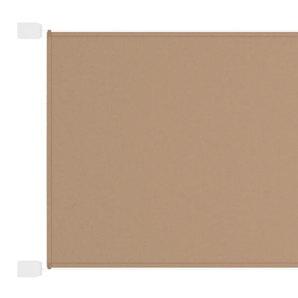 vidaXL Vertik&aacute;ln&iacute; mark&yacute;za taupe 140 x 800 cm oxfordsk&aacute; l&aacute;tka