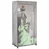 vidaXL &Scaron;atn&iacute; skř&iacute;ň New York 75 x 45 x 160 cm textil