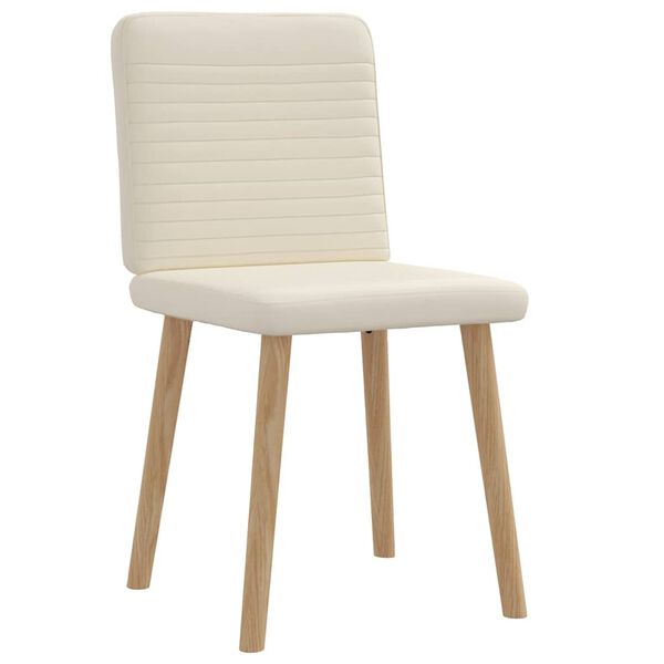 vidaXL Jídelní židle 2 ks len