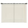 vidaXL Altán se závěsy krémový 3 x 3 m ocel