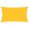 vidaXL Plachta proti slunci 160 g/m&sup2; obd&eacute;ln&iacute;k žlut&aacute; 5 x 8 m HDPE