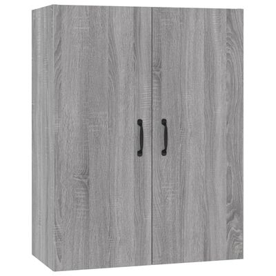 vidaXL Závěsná skříňka šedá sonoma 69,5 x 34 x 90 cm kompozitní dřevo