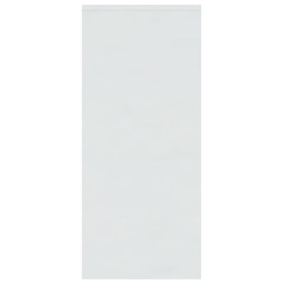 vidaXL Příborník bílý s vysokým leskem 102 x 33 x 75 cm dřevotříska