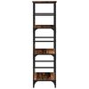 vidaXL Knihovna old wood 50 x 33 x 117,5 cm kompozitn&iacute; dřevo
