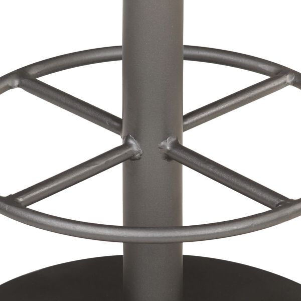 vidaXL Barov&aacute; stolička hněd&aacute; s o&scaron;oup&aacute;n&iacute;m prav&aacute; kůže