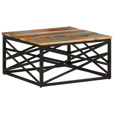 vidaXL Konferenční stolek 68 x 68 x 35 cm masivní recyklované dřevo