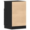 vidaXL Nočn&iacute; skř&iacute;ňka 2 pcs Čern&yacute; dub 40 x 35 x 65 cm kompozitn&iacute; dřevo