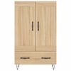 vidaXL Skř&iacute;ň highboard dub sonoma 69,5 x 31 x 115 cm kompozitn&iacute; dřevo