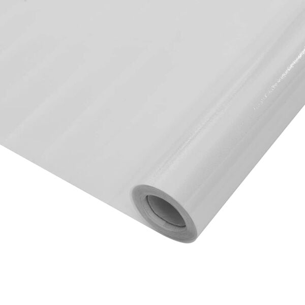 vidaXL Okenní fólie matná pruhovaný vzor 90 x 500 cm PVC