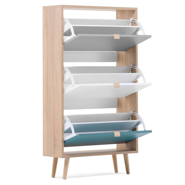 Finori Botník C-uba 42 dub sonoma a tříbarevný