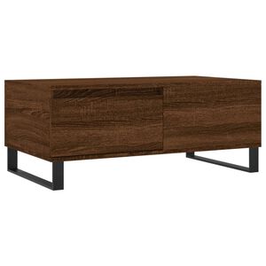 vidaXL Konferenčn&iacute; stolek hněd&yacute; dub 90 x 50 x 36,5 cm kompozitn&iacute; dřevo