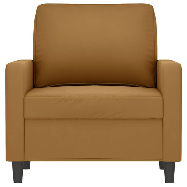 vidaXL Křeslo hněd&eacute; 60 cm samet