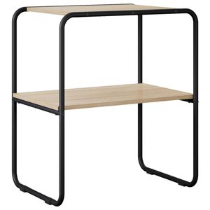 vidaXL Konzolov&yacute; stolek Dub sonoma 80 x 42,5 x 70 cm Kompozitn&iacute; dřevo