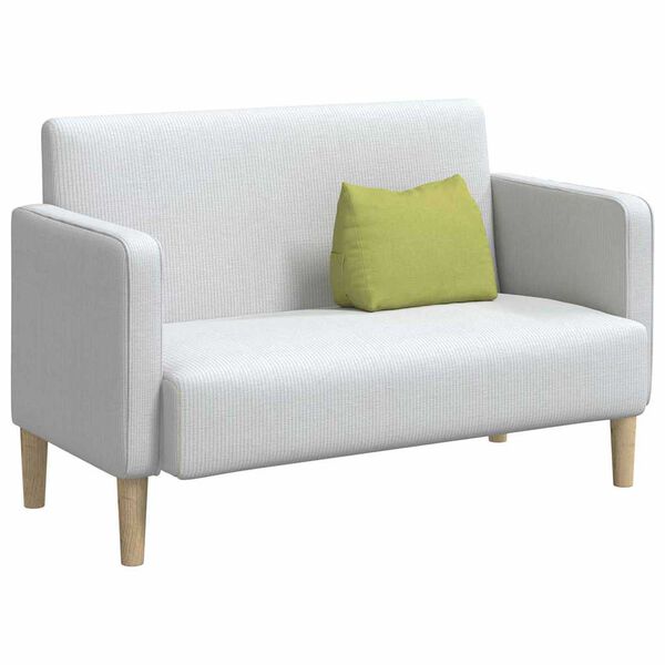 vidaXL Polštář na záda Světlá zelená 45 x 20 x 35 cm textil