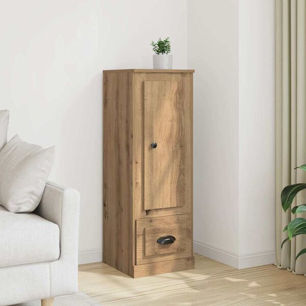 vidaXL Skř&iacute;ň highboard dub artisan 36 x 35,5 x 103,5 kompozitn&iacute; dřevo