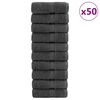 vidaXL Pr&eacute;miov&eacute; myc&iacute; utěrky SOLUND 50 ks antracitov&eacute; 30x30 cm 600 g/m&sup2;