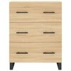 vidaXL Skř&iacute;ň highboard dub sonoma 69,5 x 34 x 180 cm kompozitn&iacute; dřevo