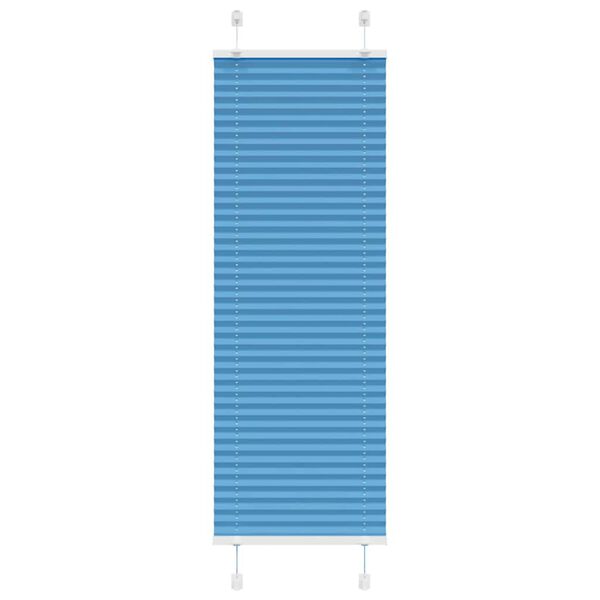 vidaXL Plisovan&aacute; roleta modr&aacute; 50x100 cm &Scaron;&iacute;řka l&aacute;tky 49,4 cm Polyester