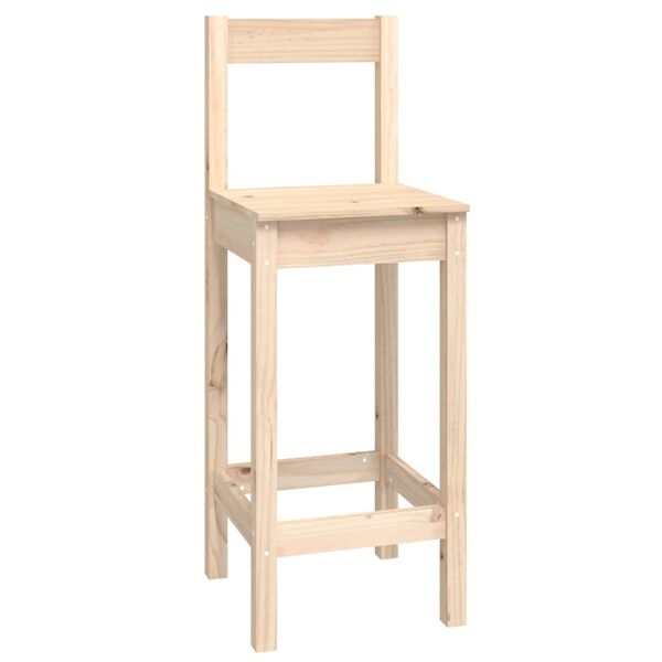 vidaXL 9d&iacute;ln&yacute; barov&yacute; set masivn&iacute; borov&eacute; dřevo