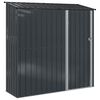 vidaXL Zahradn&iacute; kůlny Antracit 203,5 x 73 x 200 cm Kov