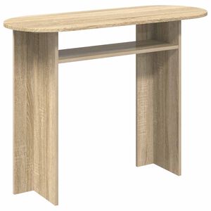 vidaXL Konzolov&yacute; stolek Dub sonoma 100 x 39,5 x 75 cm Kompozitn&iacute; dřevo