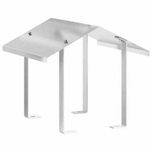 vidaXL Komínová digestoř Stříbrná 40 x 40 x 37.5 cm Nerezová ocel